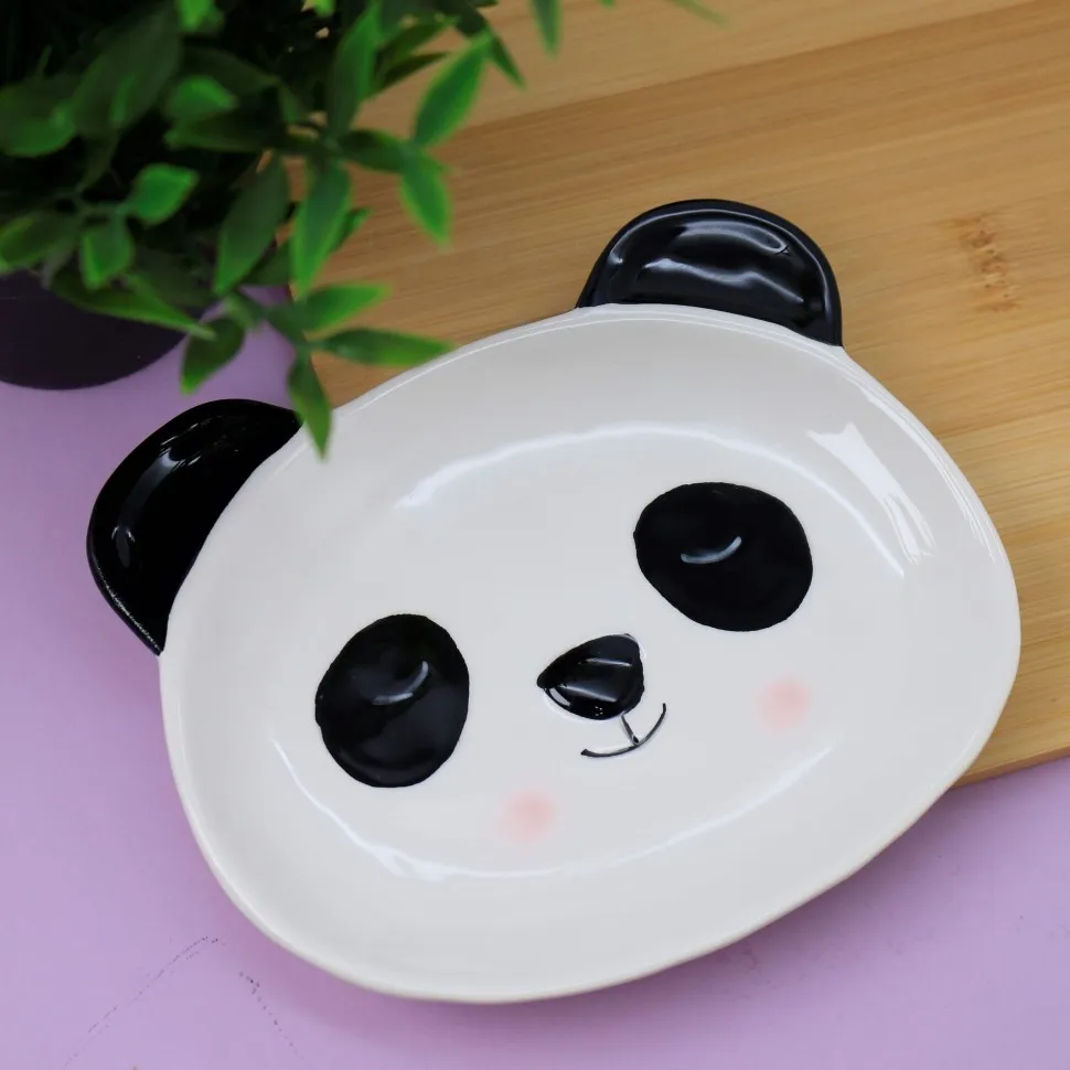 Тарелка керамическая Panda plate