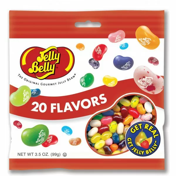 Jelly Belly Ассорти 20 вкусов, 100 г.