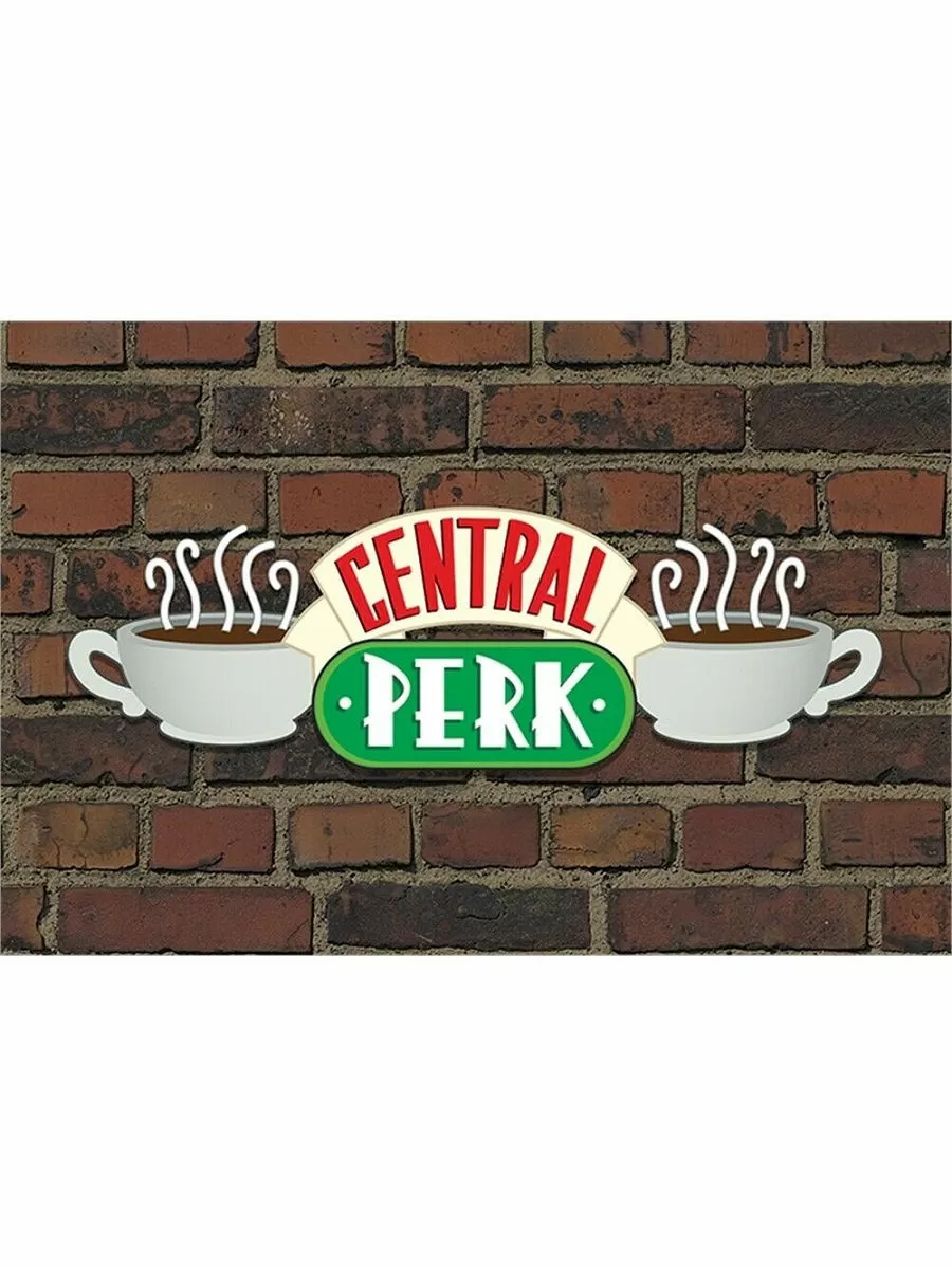 Постер Friends Central Perk Brick