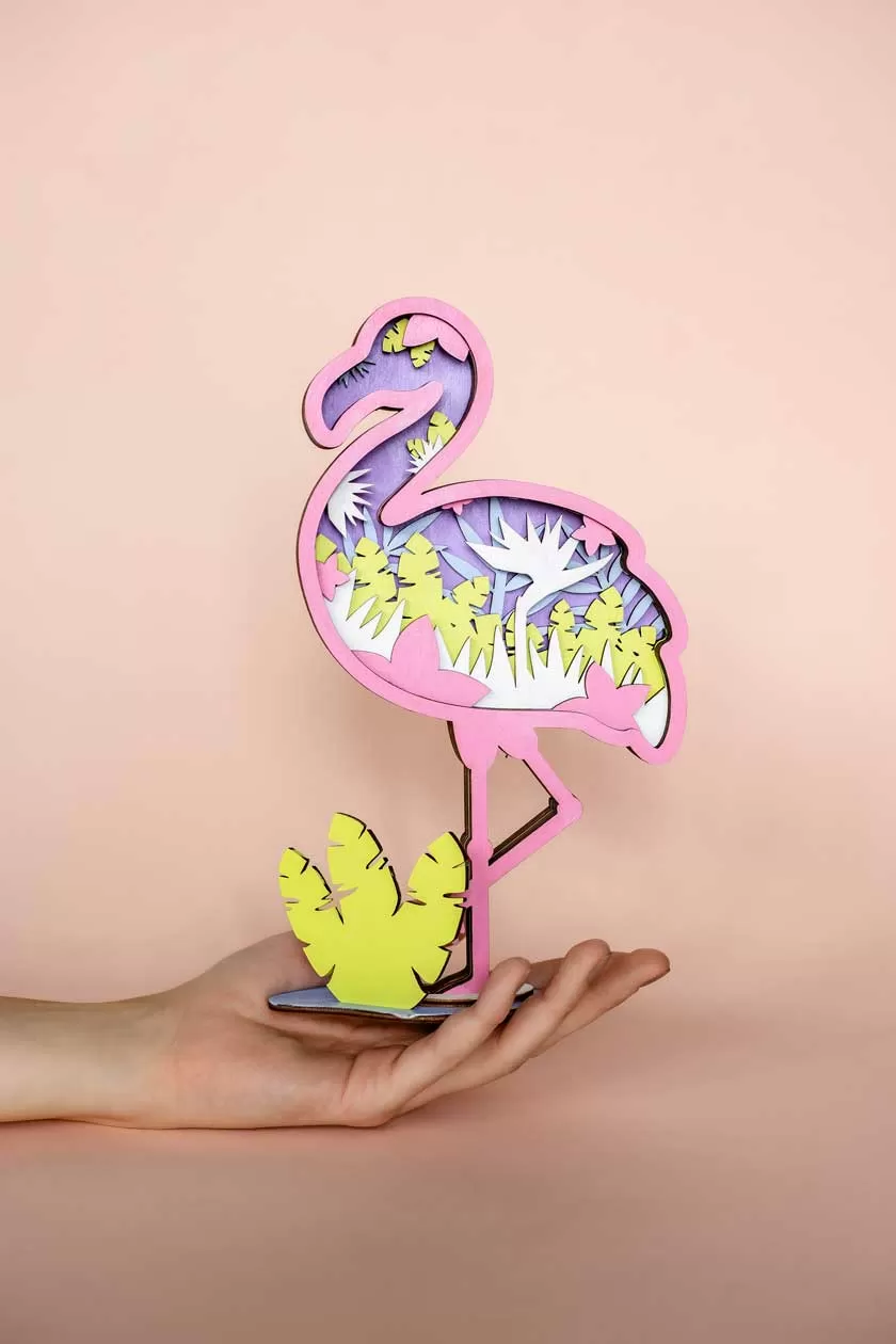 Набор для раскрашивания Фламинго (Серия Ваниль)