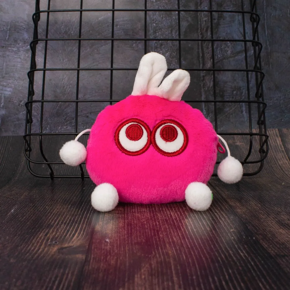 Брелок-кошелёк Furry bunny (pink)