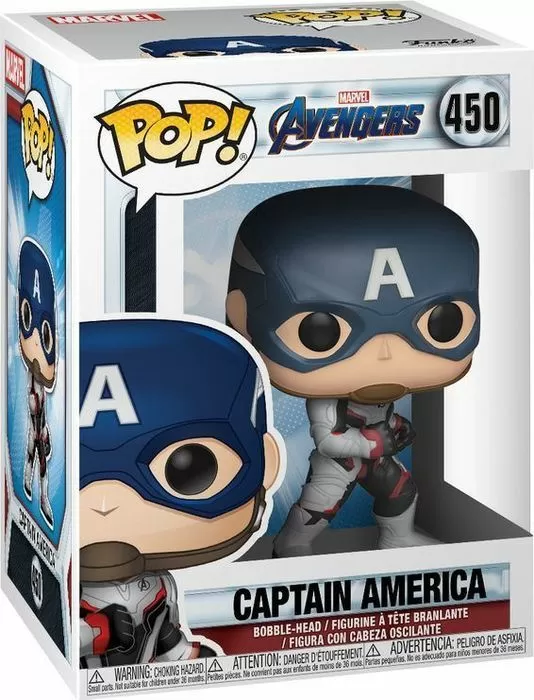 Фигурка Funko POP! Bobble: Marvel: Avengers Endgame: Captain America 36661