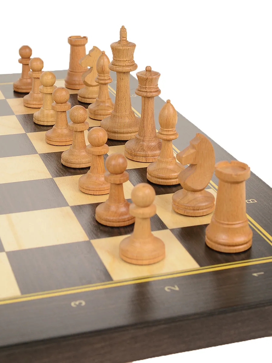 Шахматы складные Модерн, 40мм с утяжеленными фигурами