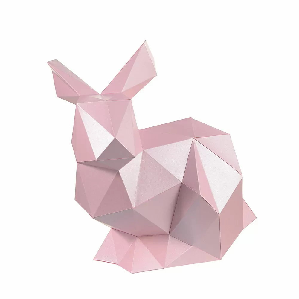 Набор для паперкрафта Кролик Няш (розовый)