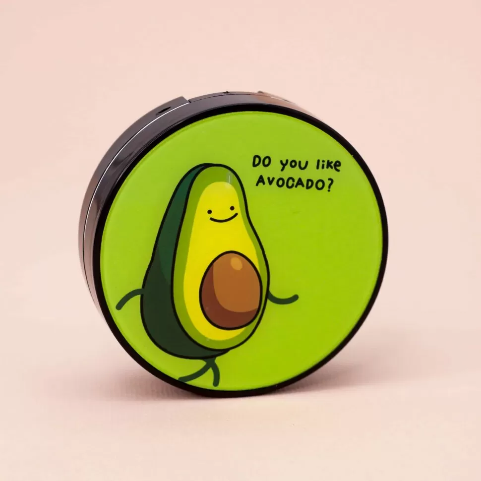 Контейнер для линз Do you like avocado, circle