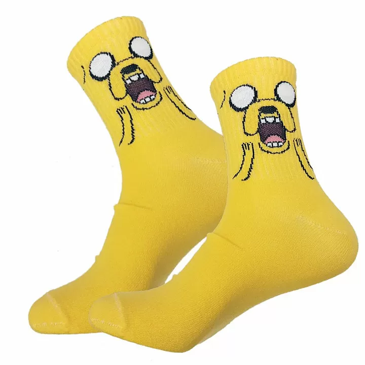 Носки Adventure Time Джейк (ярко-желтый), 36-41