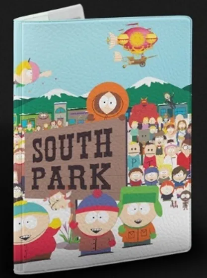 Обложка для паспорта South Park (толпа)