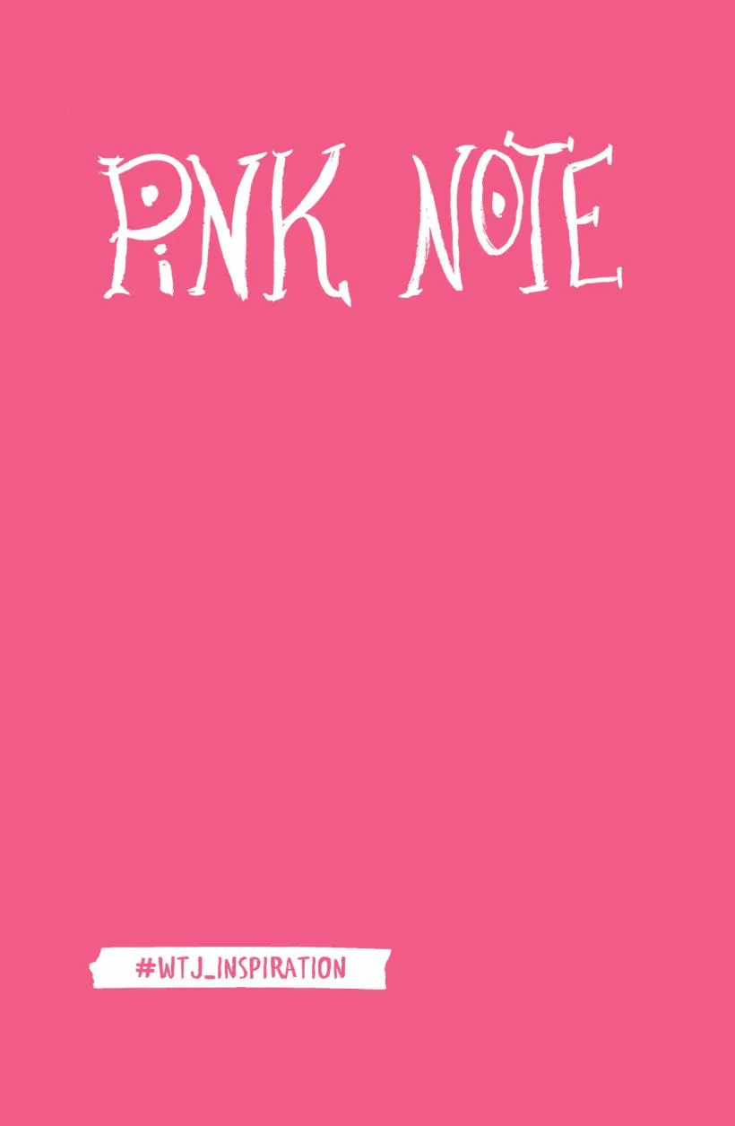 Pink Note. Блокнот с розовыми страницами (твердый переплет)
