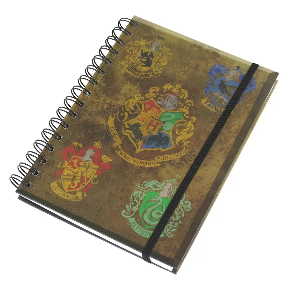 Записная книжка Harry Potter (Hogwarts Crest & Four Houses) A5 Wiro SR72083