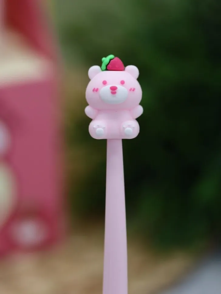 Ручка Strawberry bear, mix