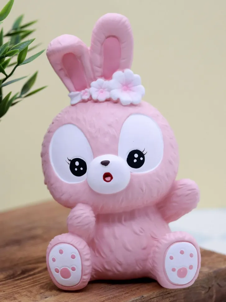 Копилка Surprised bunny (pink)