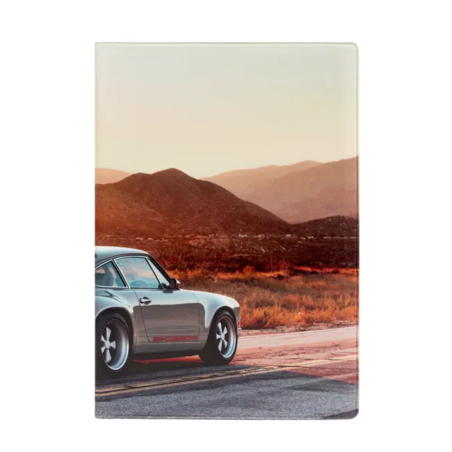 Обложка на автодокументы Porsche grey