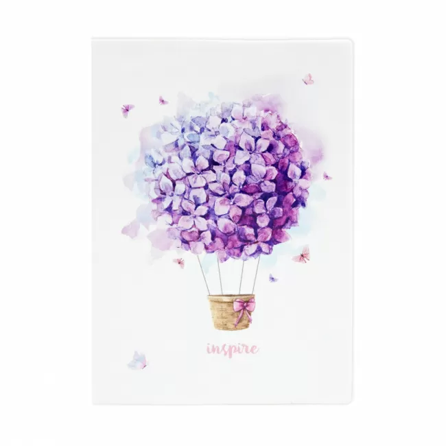 Обложка для паспорта Цветочный шар