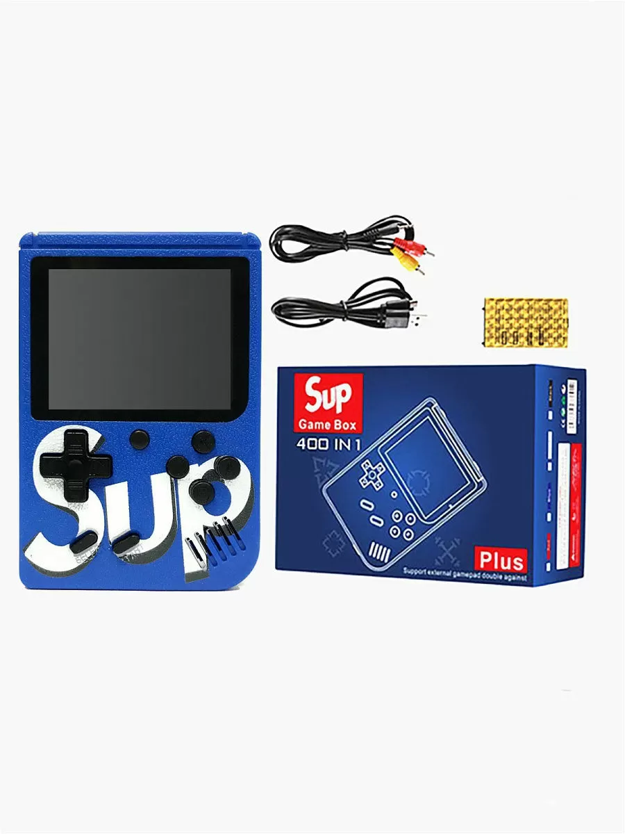 Игровая приставка SUP Gamebox Plus 400 в 1 (синий)