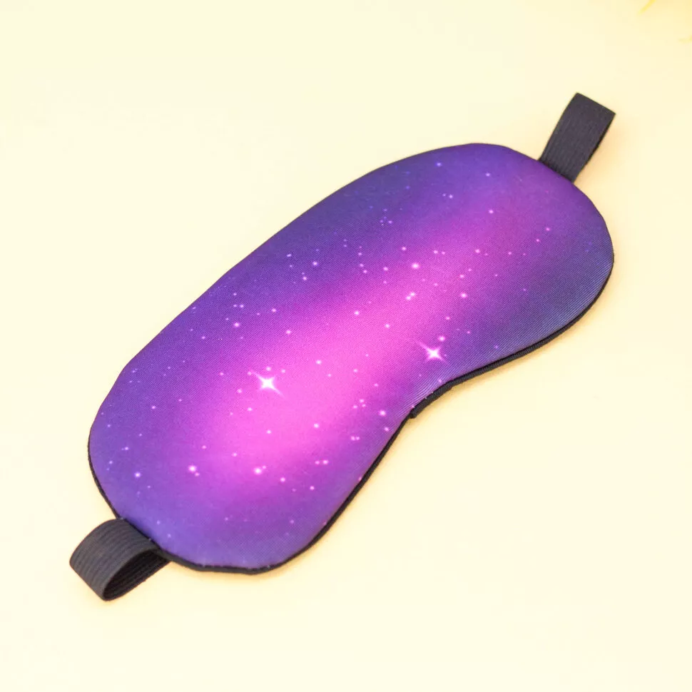 Маска для сна гелевая Cosmos (purple)