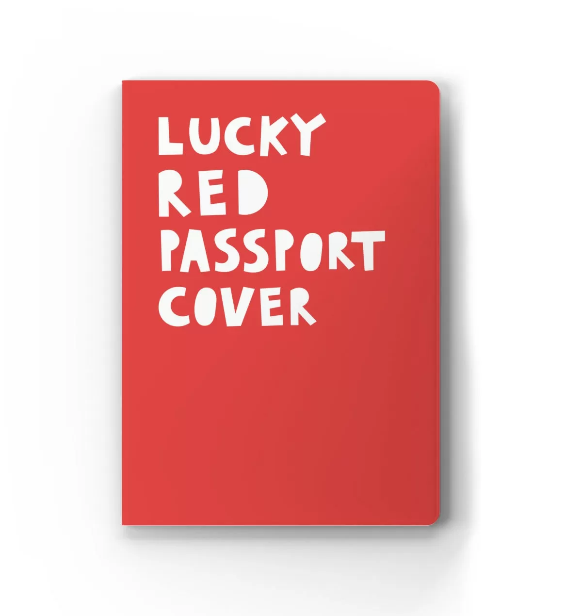 Обложка на паспорт Lucky red passport cover
