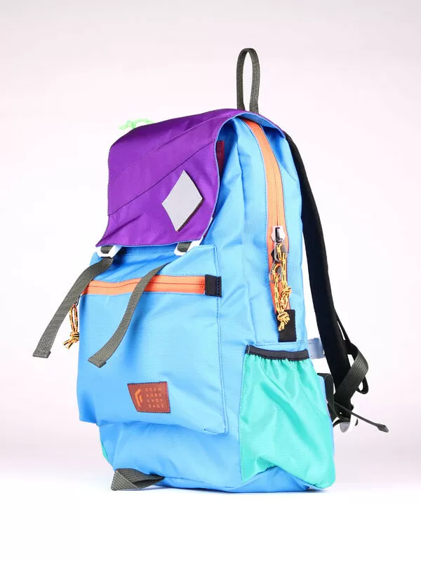 Рюкзак Citypack FCM фиолетовый, голубой, мятный