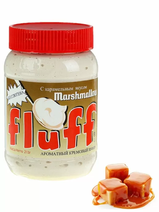 Кремовый зефир Marshmallow fluff карамель 213 гр