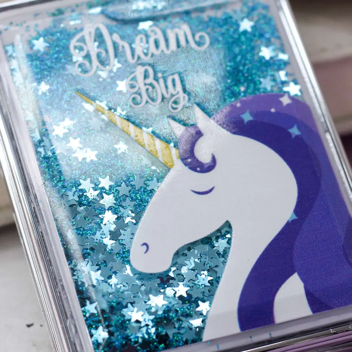 Зеркало Sparkles unicorn (blue)