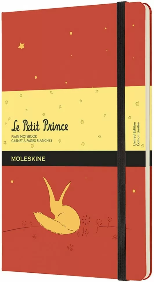 Записная книжка Le Petit Prince (нелинованная) Large, красный