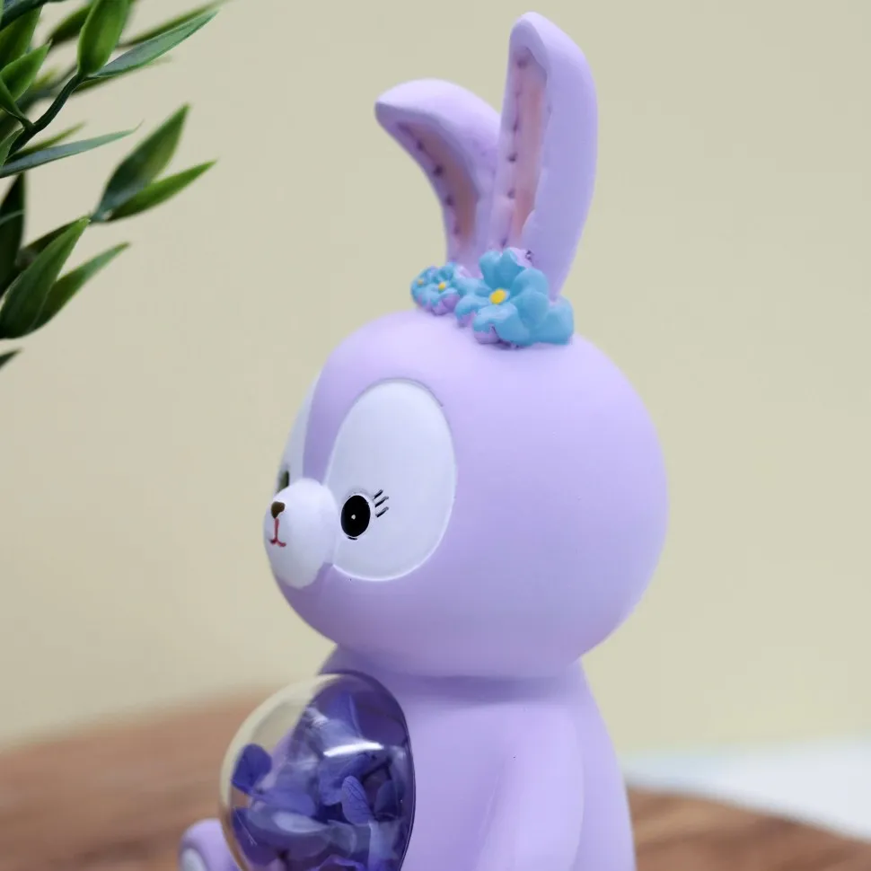 Ночник Flower bunny (purple)