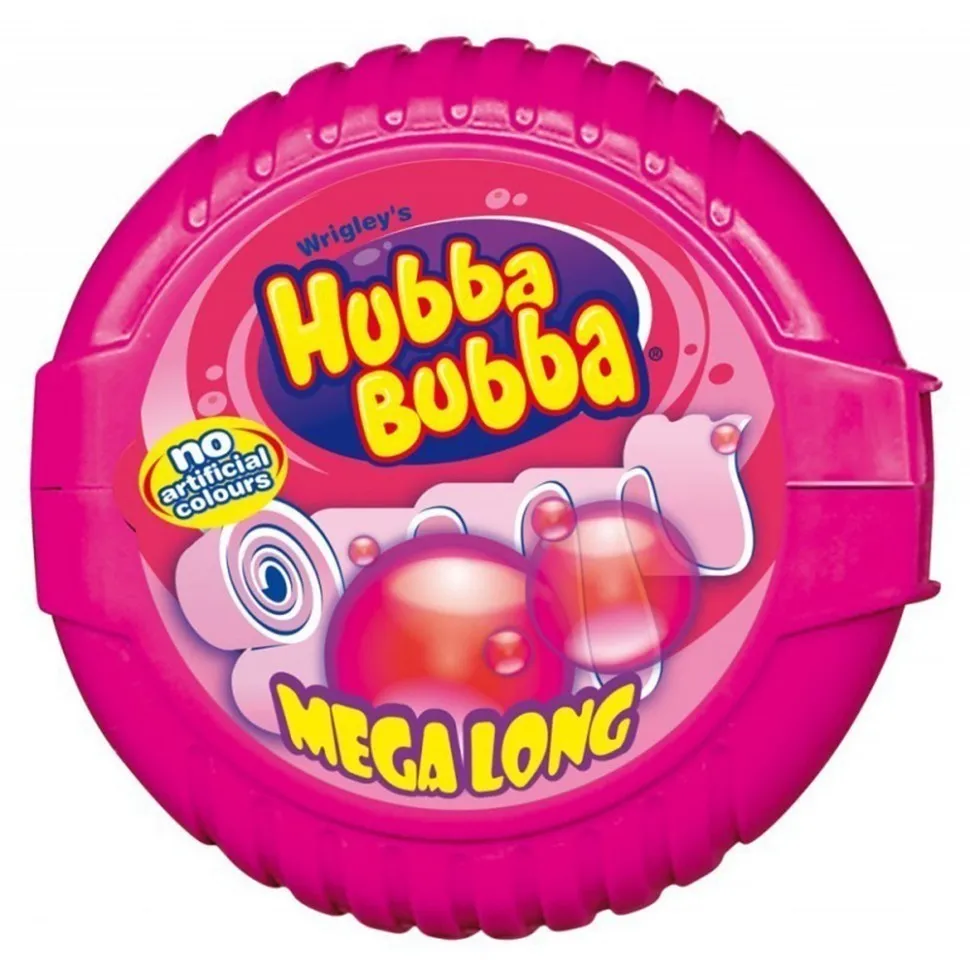 Жевательная резинка Hubba Bubba Mega Long Original 56 г