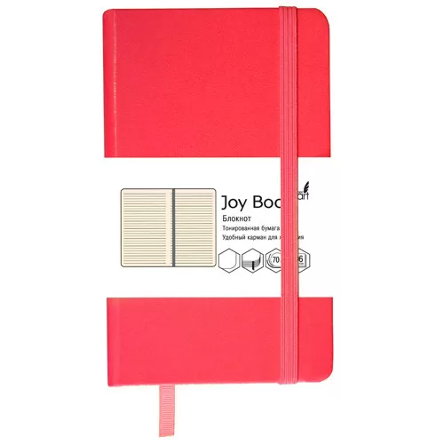 Записная книжка Joy Book Вишнево-розовый , А5 96 л.
