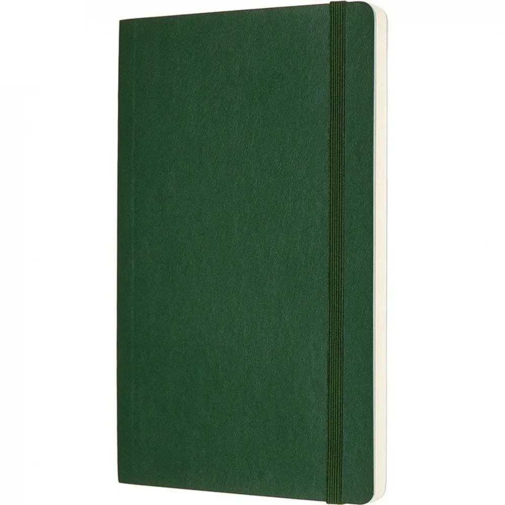 Записная книжка Classic Soft (в точку) Large зеленый