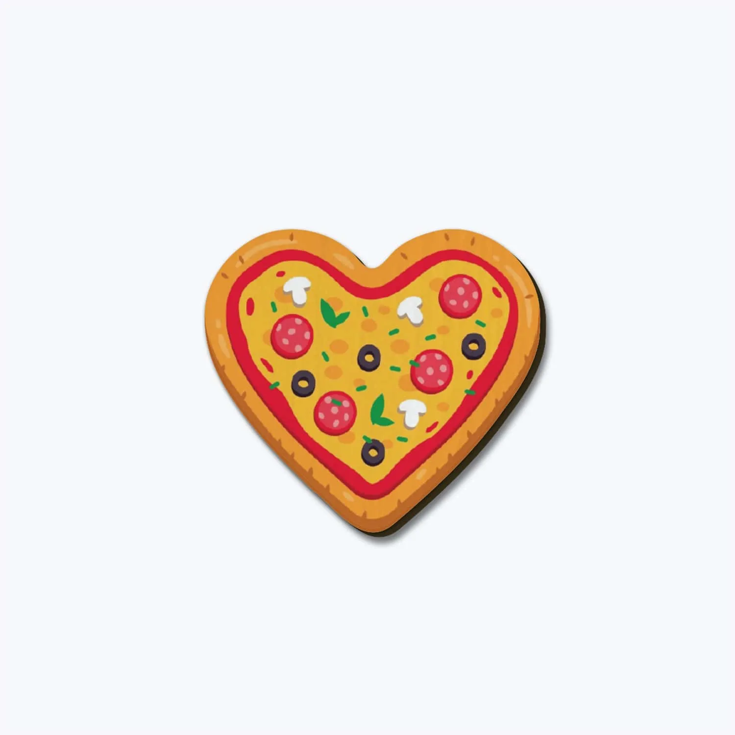 Значок Пицца сердце