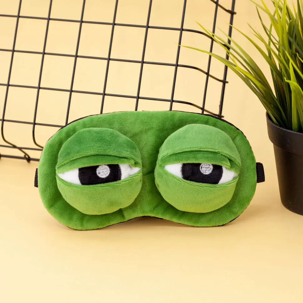 Маска для сна Frog (green)