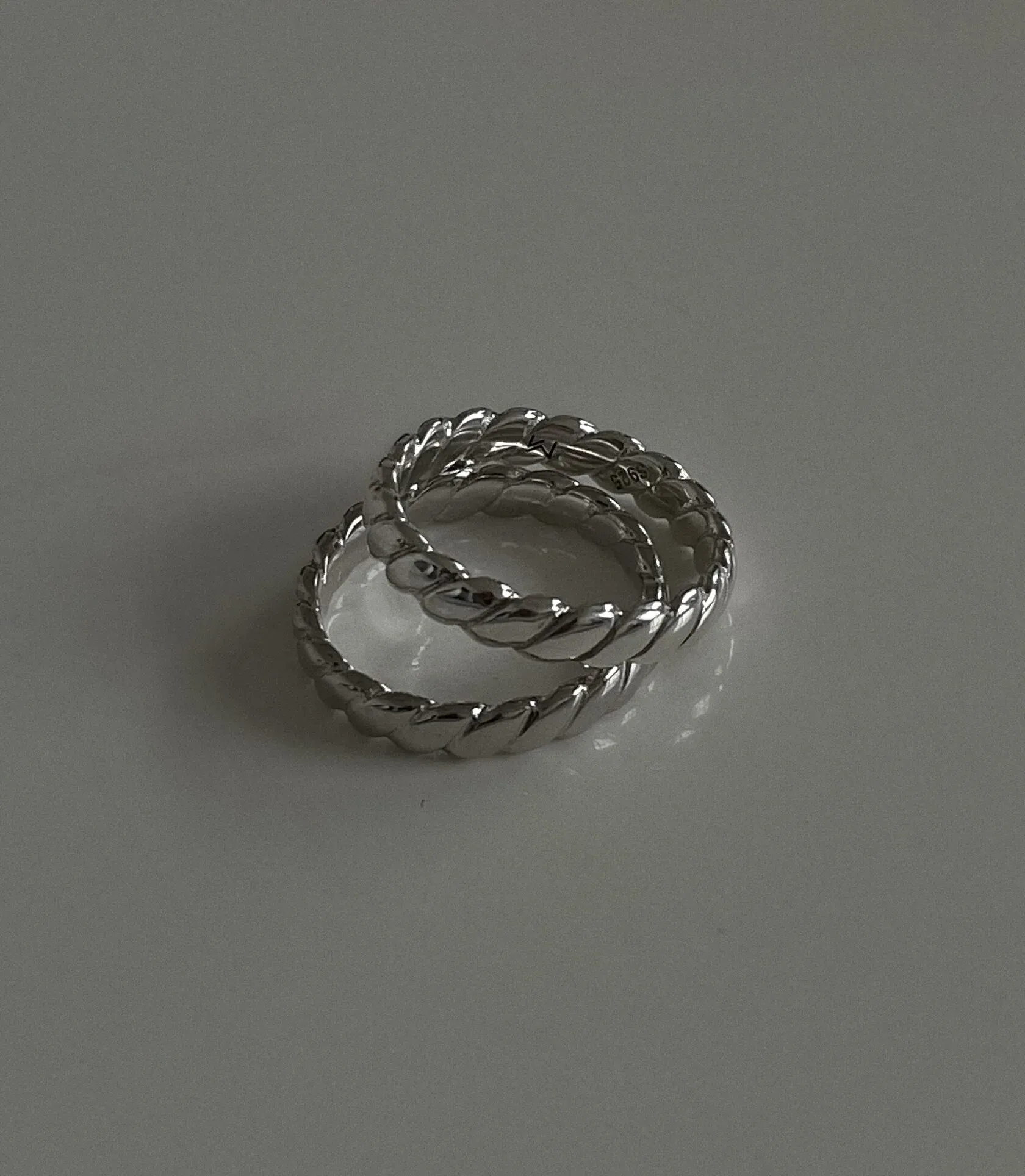 Кольцо Minimal Плетёное (серебро)