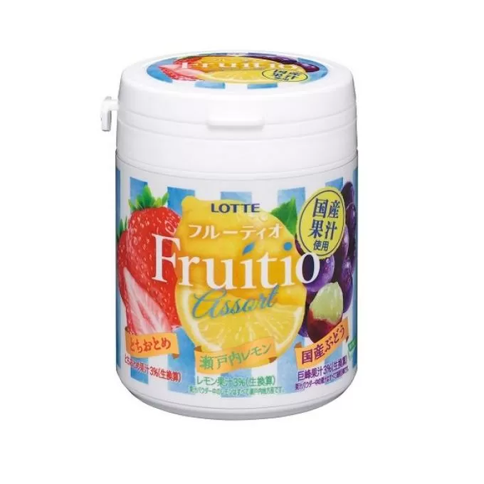Жевательная резинка Fruitio Assort Family Bottle