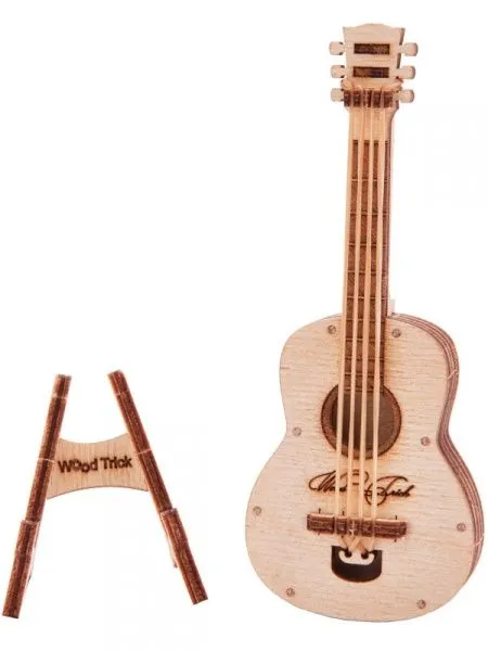3D-пазл из дерева Wood Trick Вудик Гитара