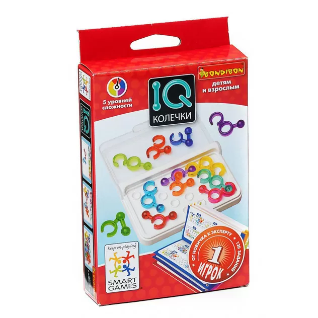Логическая Игра IQ-Колечки (Smart Games)