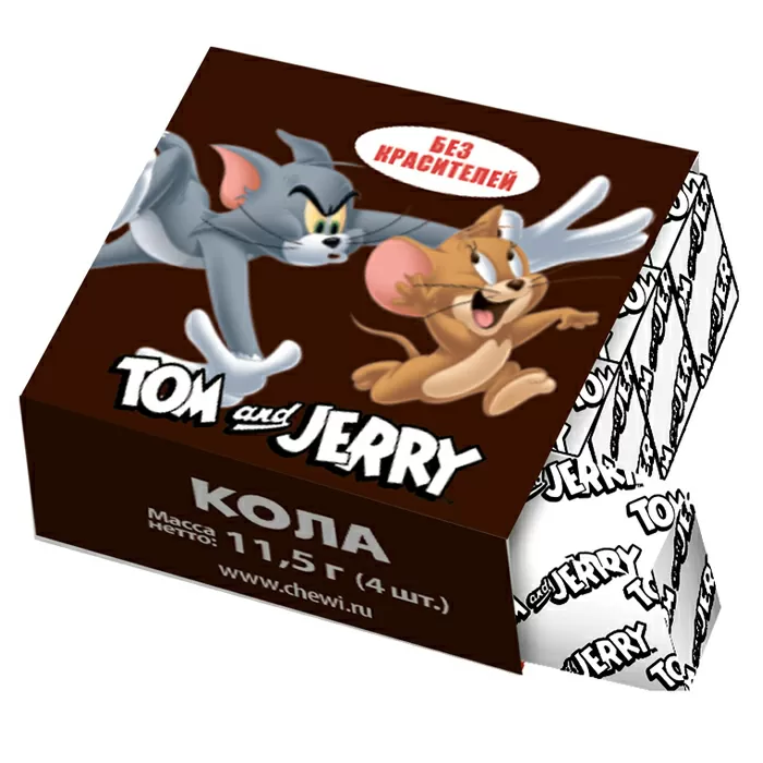 Жевательная конфета Tom & Jerry Cola Chewing Candy
