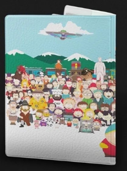 Обложка для паспорта South Park (толпа)