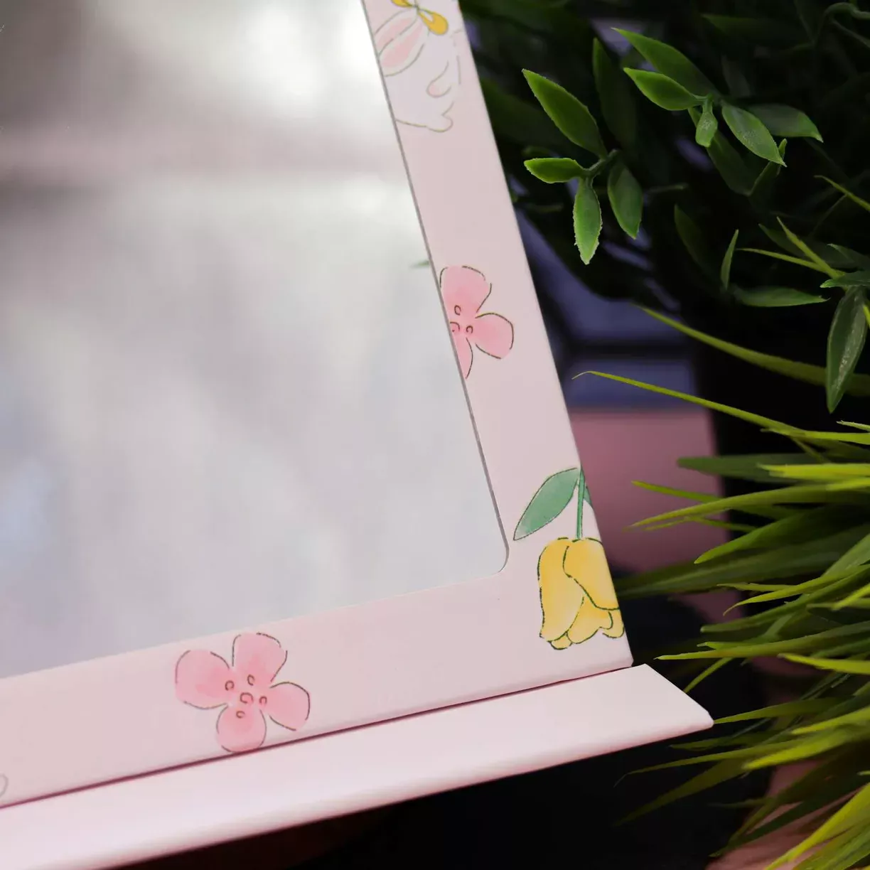Зеркало настольное Flower bunny (pink)