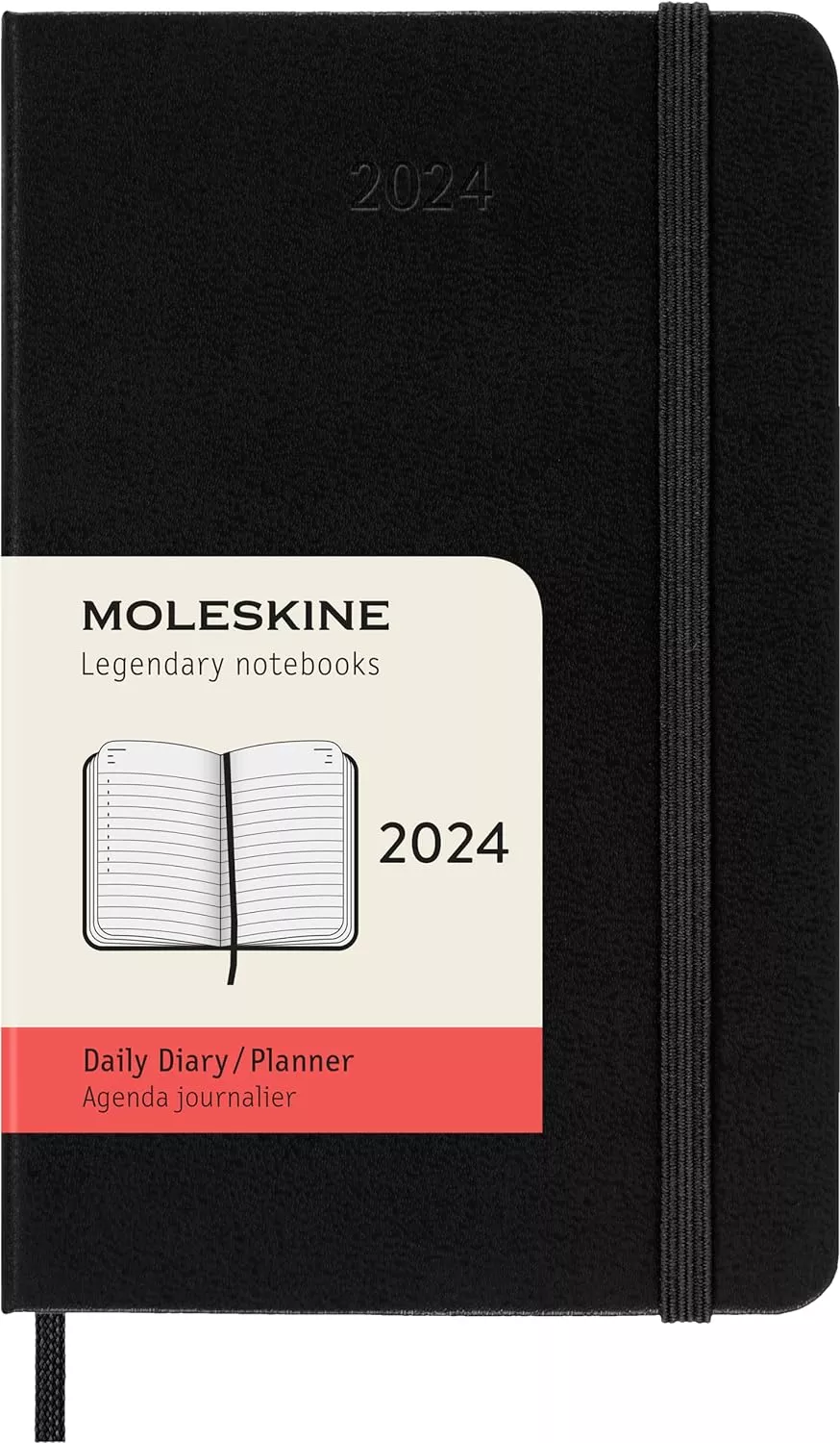 Ежедневник Classic Pocket черный 2024