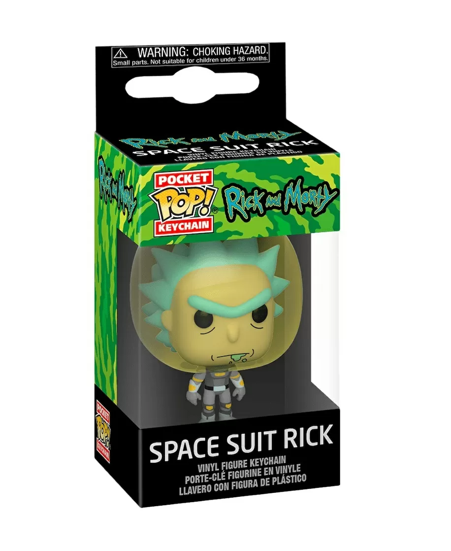 Брелок Funko Pocket POP! Keychain: Rick & Morty: Space Suit Rick 45419-PDQ