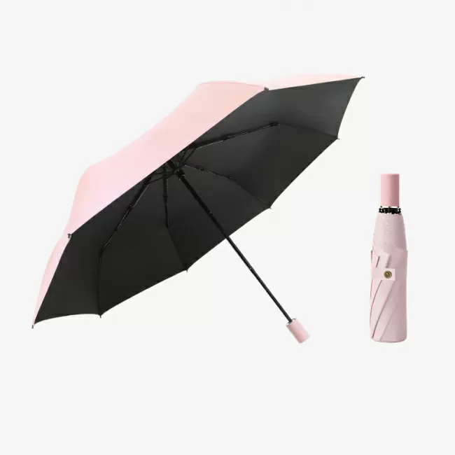 Зонт механический складной Panton (розовый)