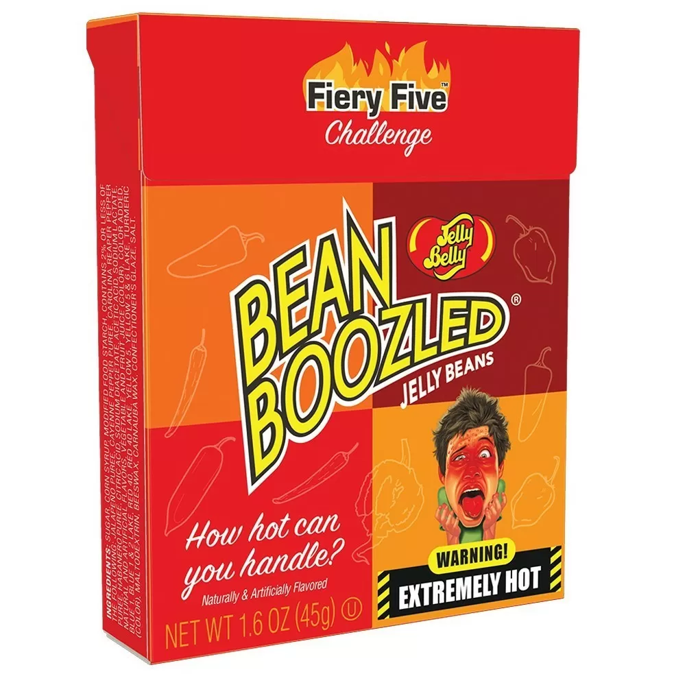 Jelly Belly Ассорти Bean Boozled Flaming Five, 45 гр. 