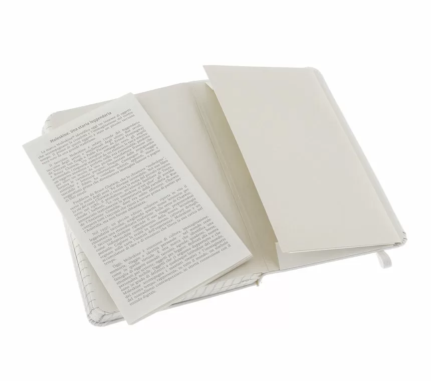 Записная книжка Classic (в клетку) Pocket белый
