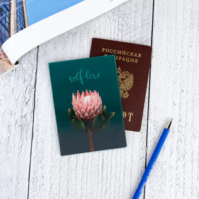 Обложка для паспорта Self love