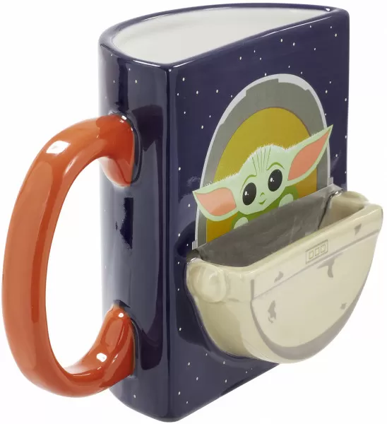 Кружка керамическая Funko Star Wars Mandalorian:The Child: Figural Mug: Drink Time