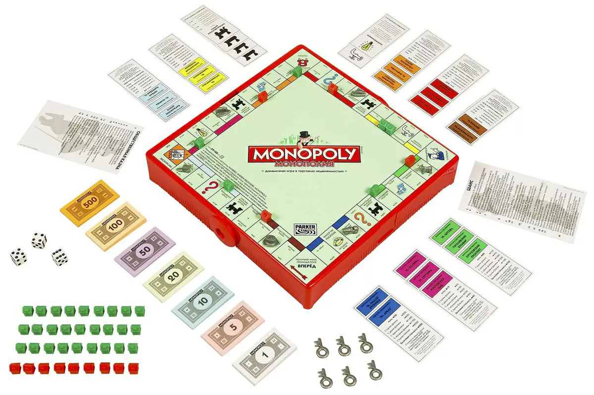 Настольная игра Монополия. Дорожная версия