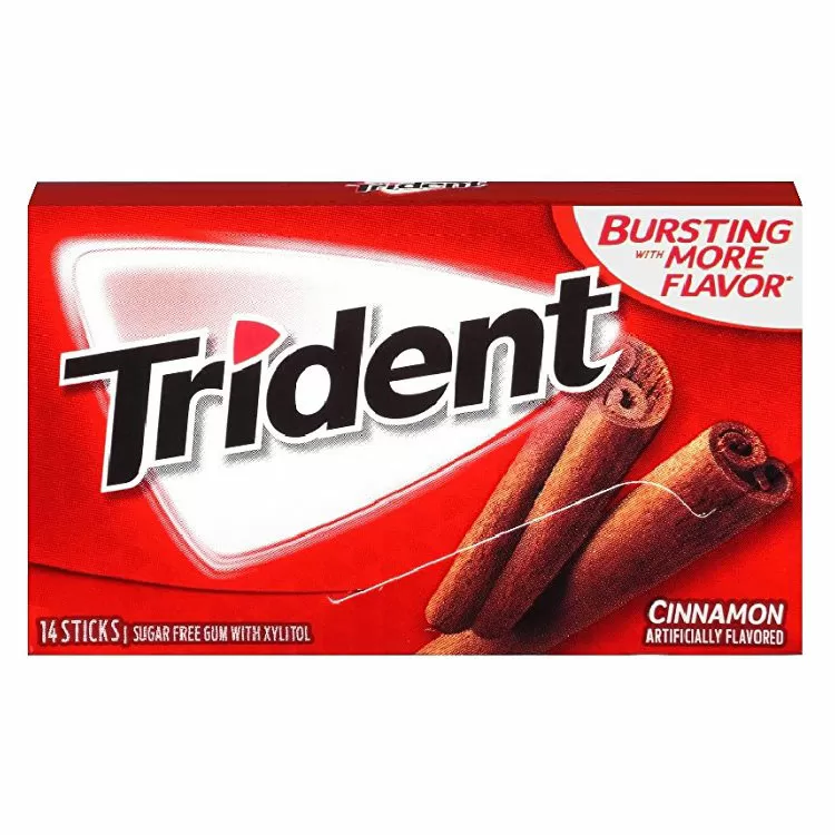 Жевательная резинка Trident Cinnamon Gum