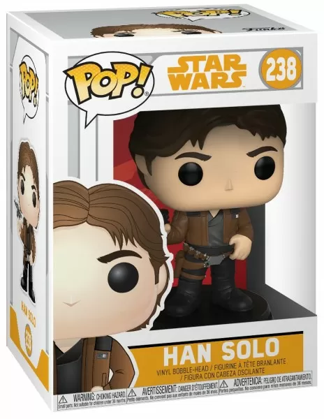 Фигурка Funko POP! Bobble: Star Wars: Solo: Han Solo POP 3