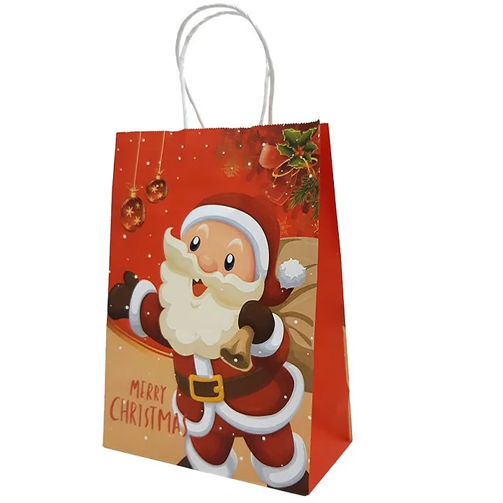 Пакет Дед Мороз с мешком (Малый) 15х21х8 см.