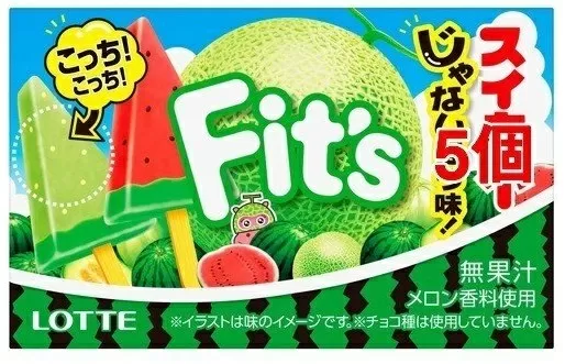 Жевательная резинка FIT'S Melon