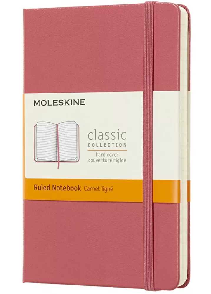 Записная книжка Classic (в линейку) Pocket розовый